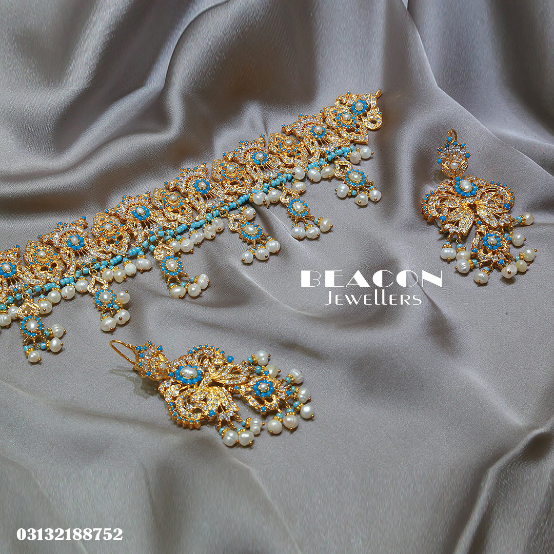 Choker and Earrings 06