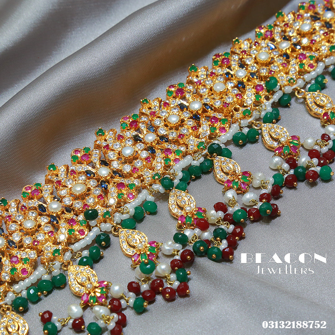 Choker Set With Earrings