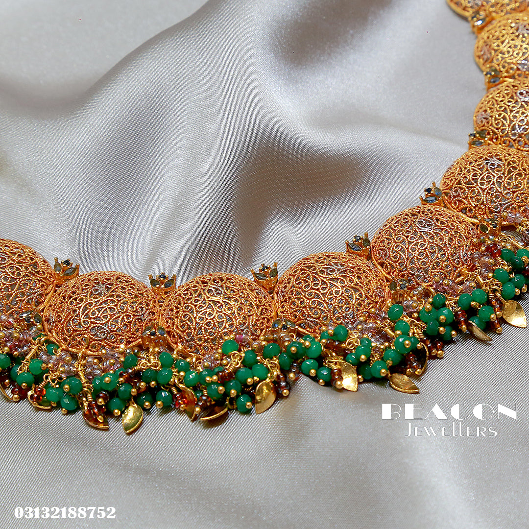 Necklace Set With Earrings