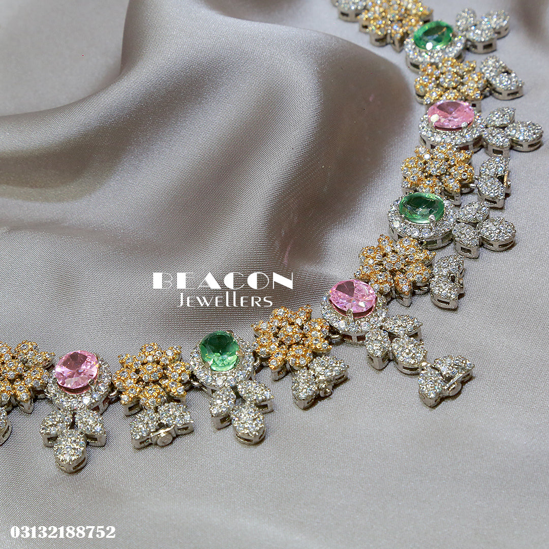 Necklace Set With Earrings