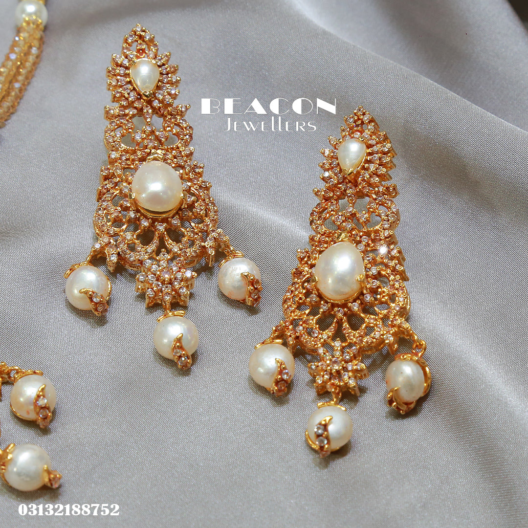 Necklace Set With Earrings