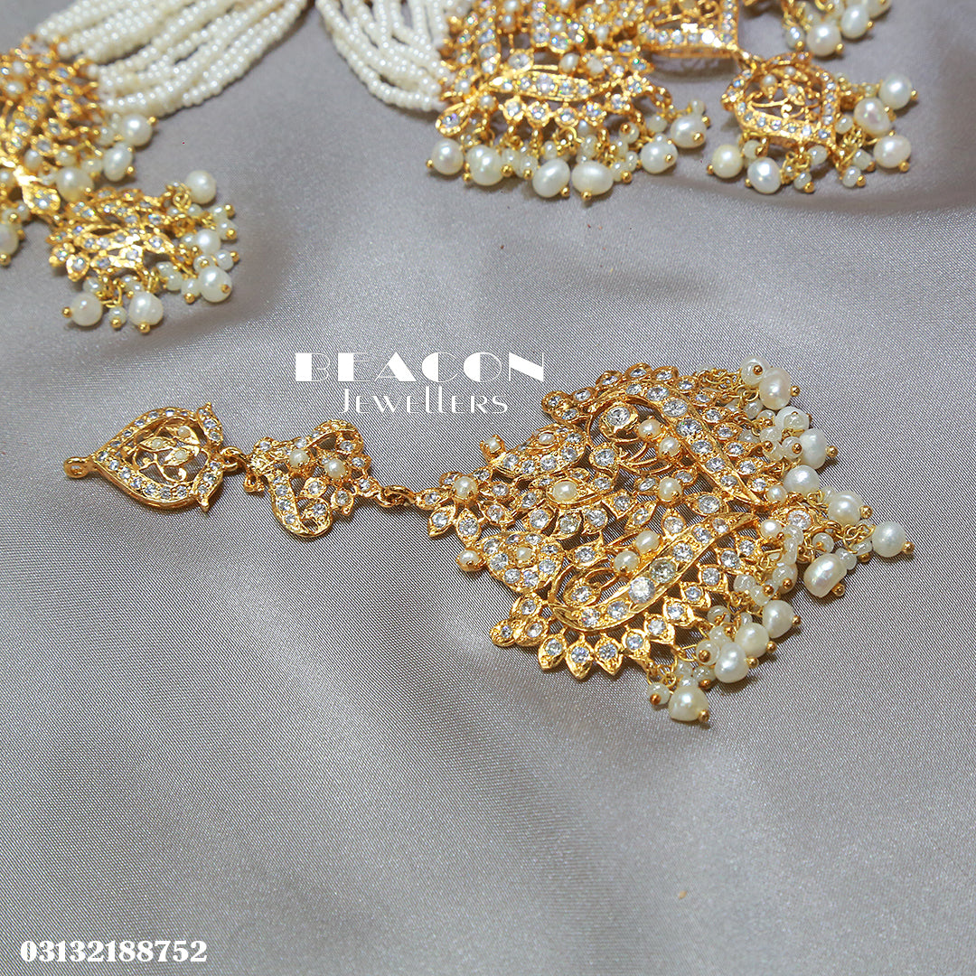Necklace Set with Tika Earrings
