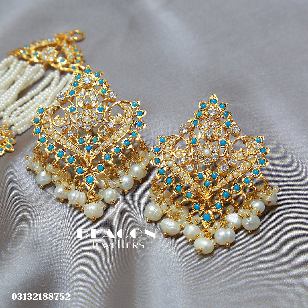 Choker Set With Earrings
