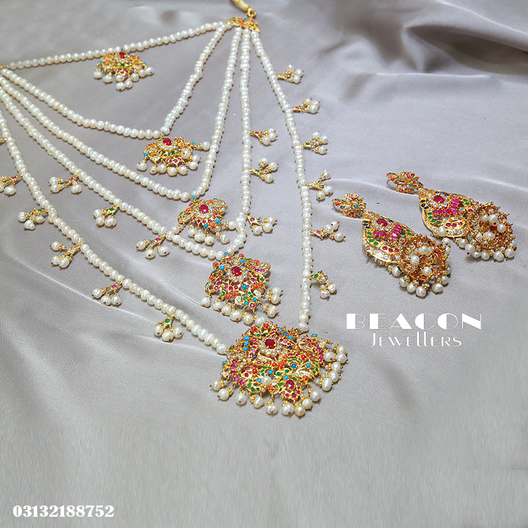 Mala Set With Earrings