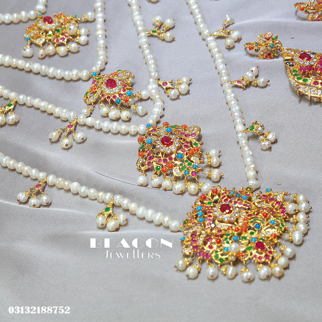 Mala Set With Earrings