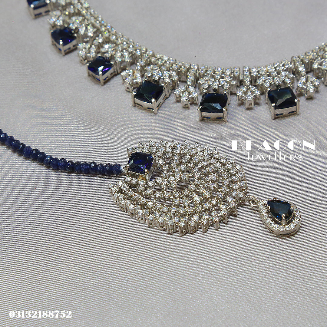 Necklace Set with Tika Earrings