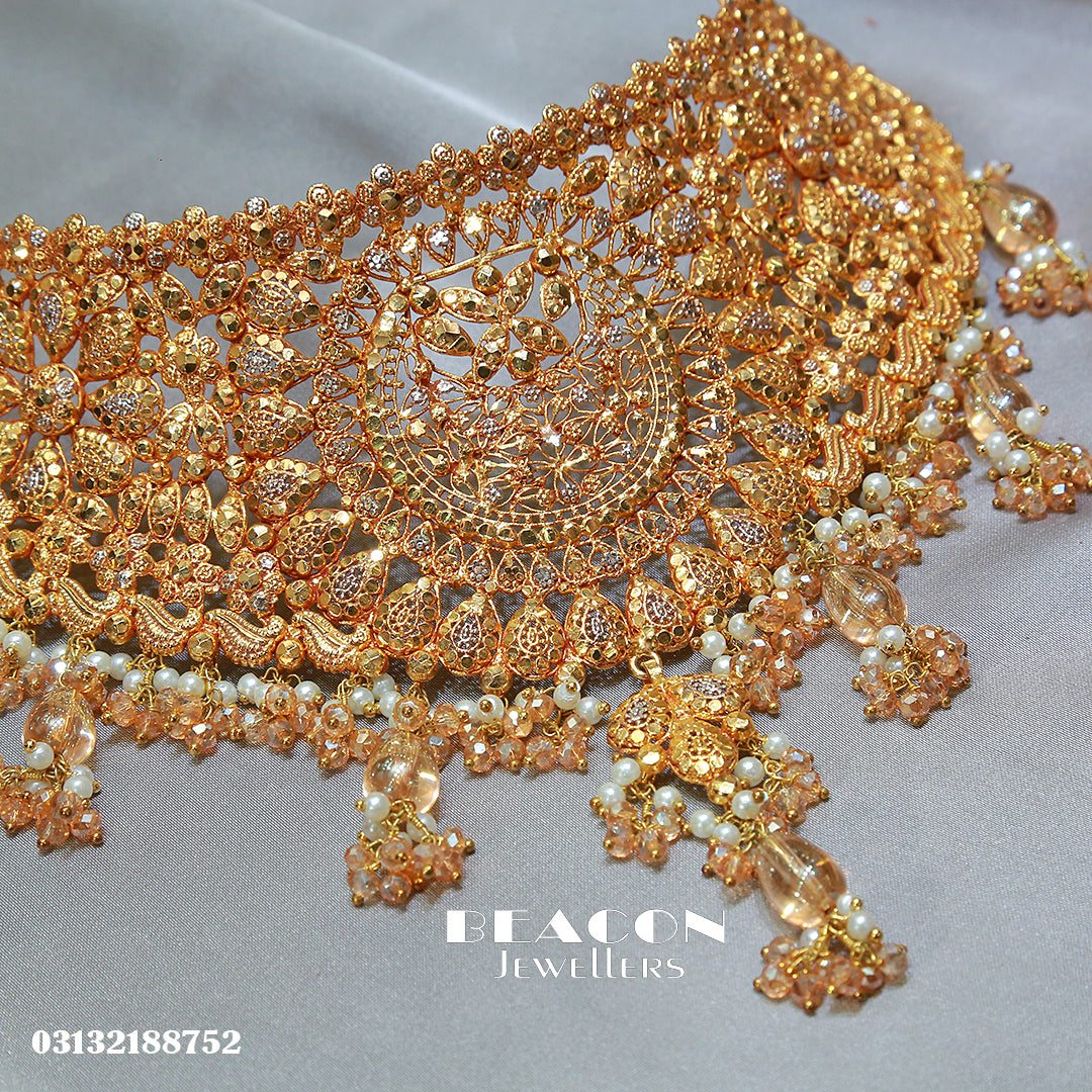 Choker Set With Earrings