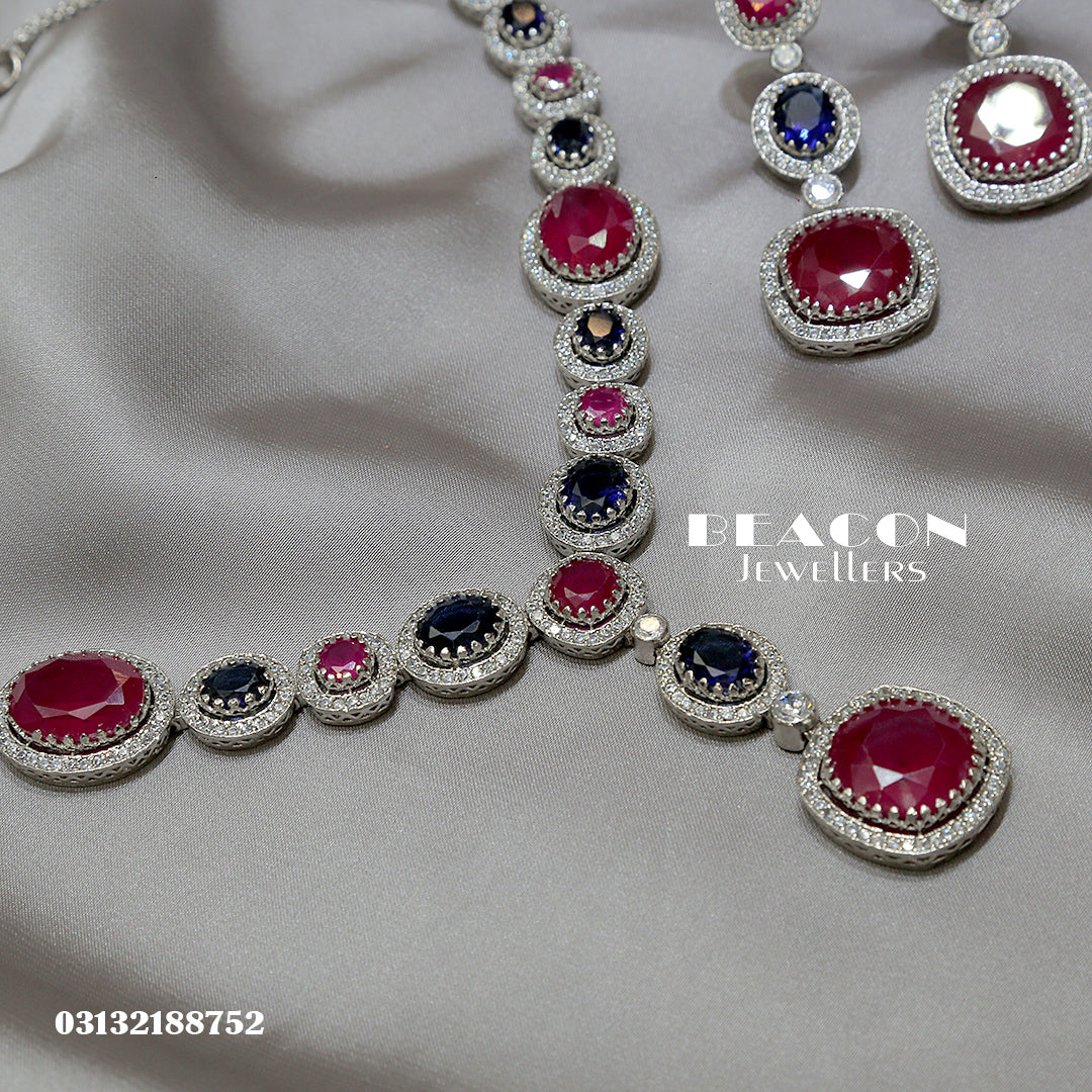 Necklace and Earrings