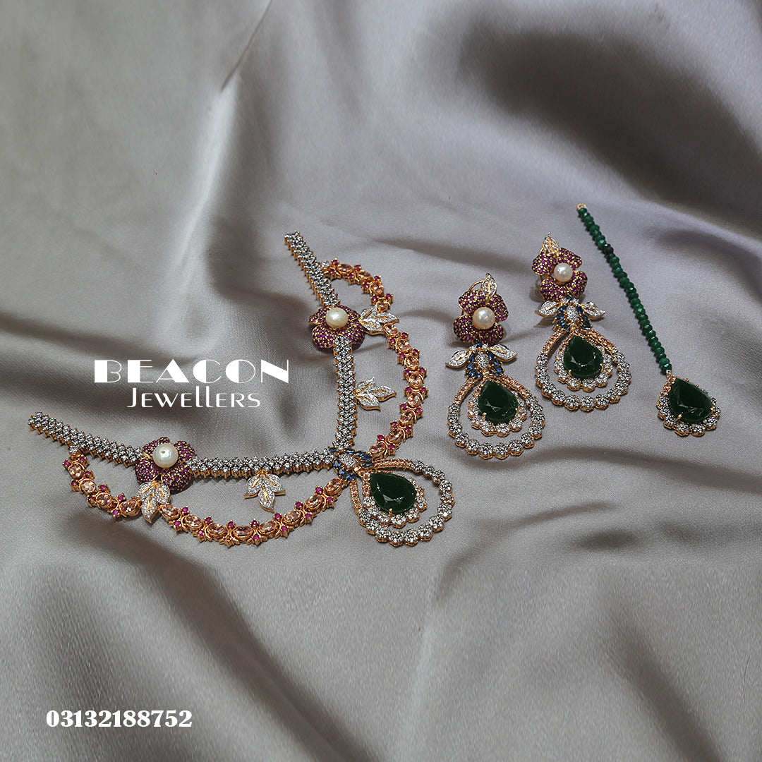 Necklace Set Earrings Tika