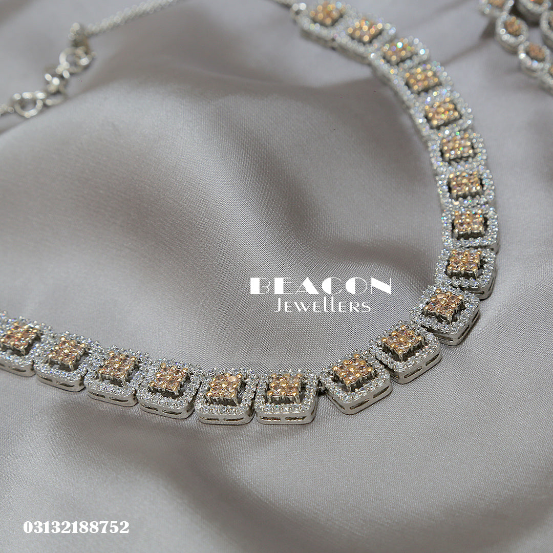 Necklace and Earrings