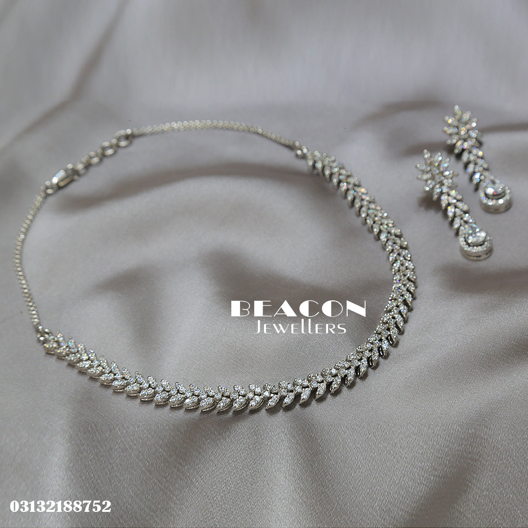 Necklace and Earrings