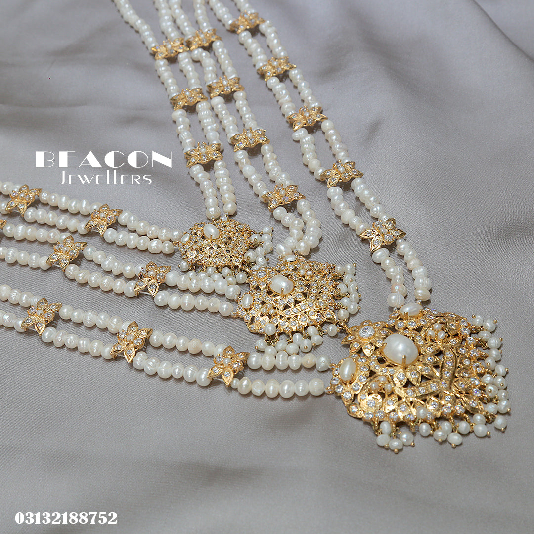 Choker Set with Mala and Earring