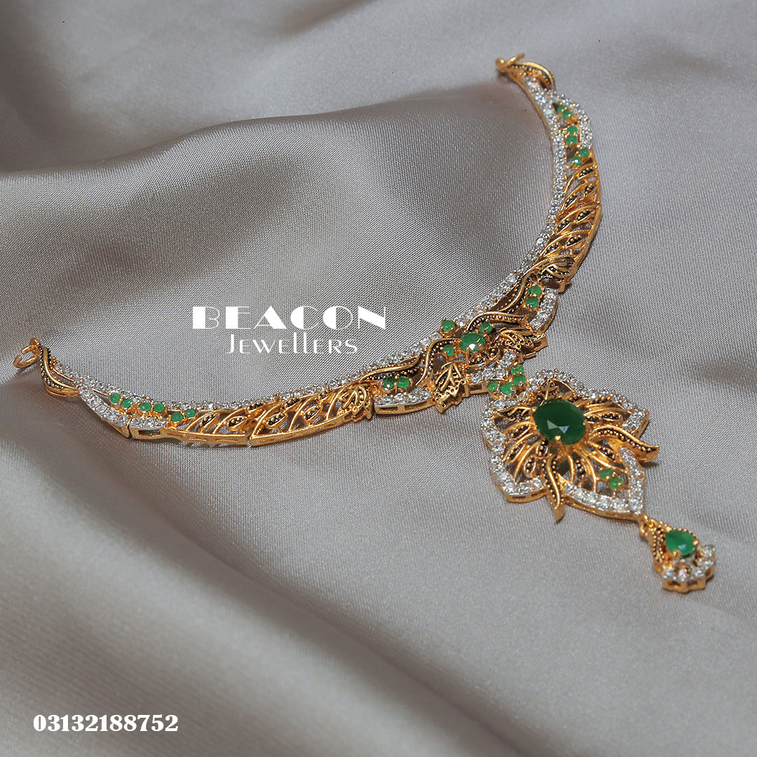 Necklace Set With Earrings