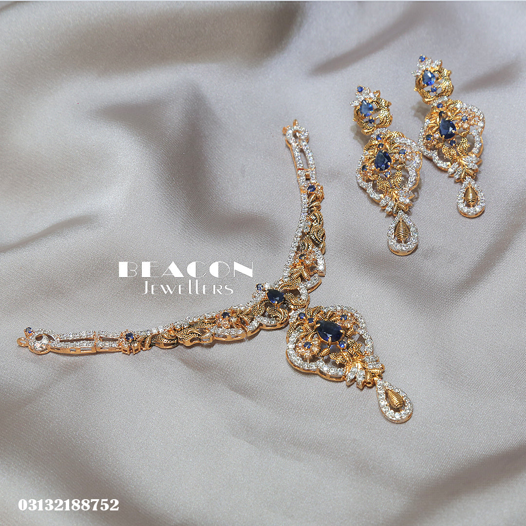 Necklace Set With Earrings