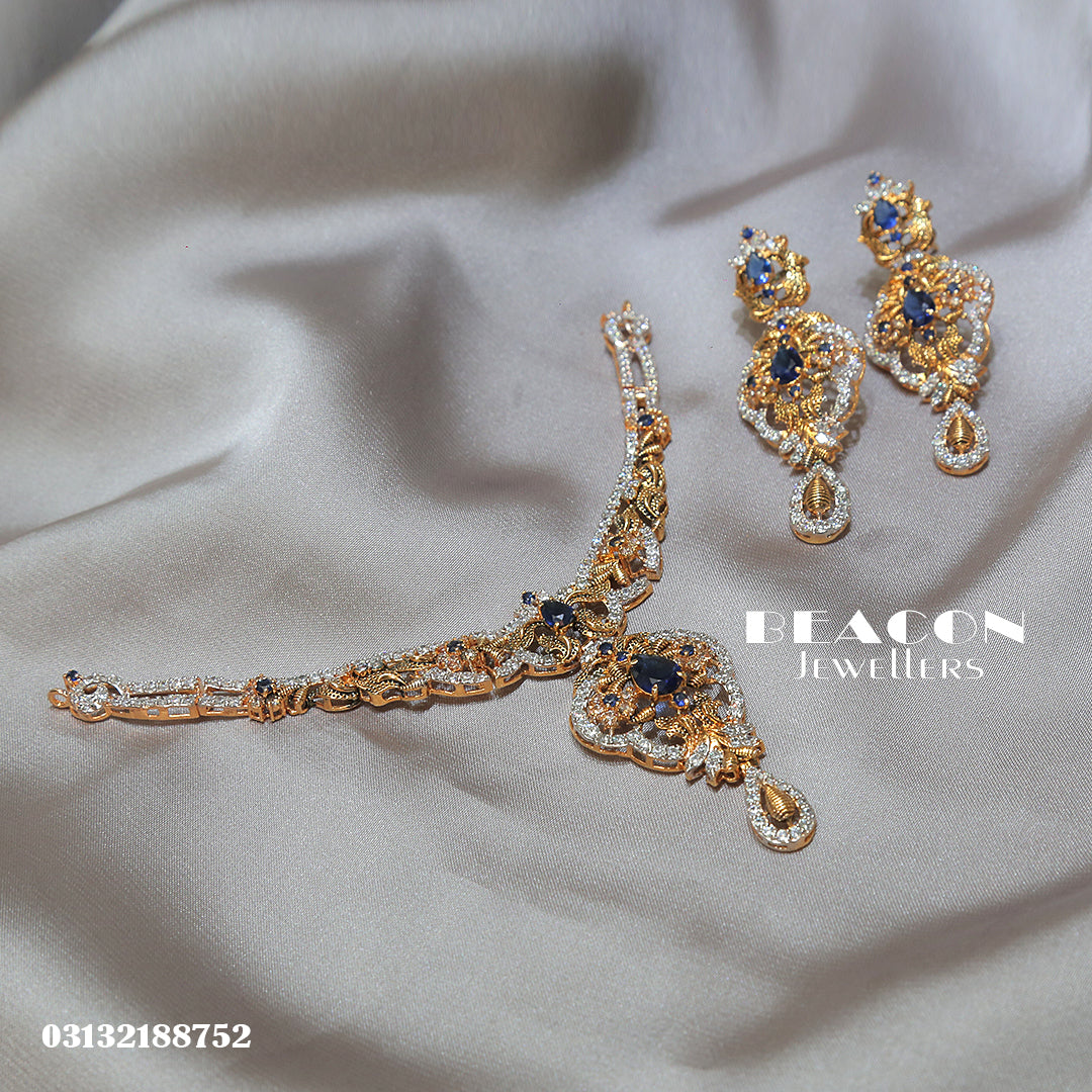 Necklace Set With Earrings