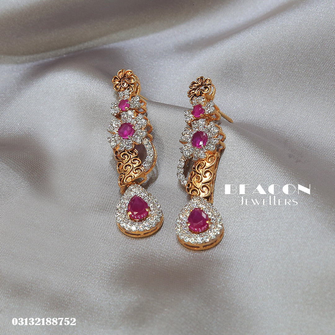 Necklace Set With Earrings