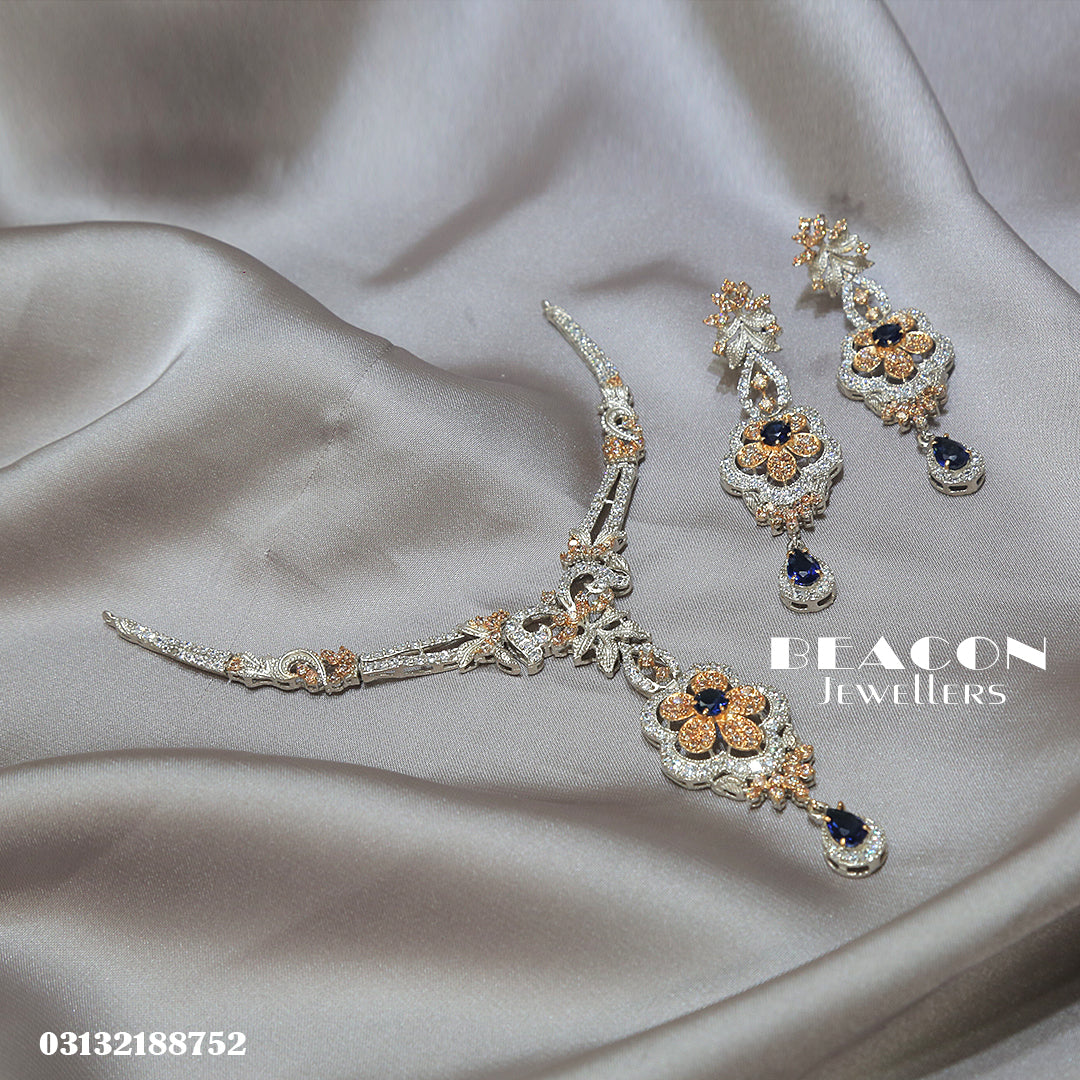 Necklace Set With Earrings