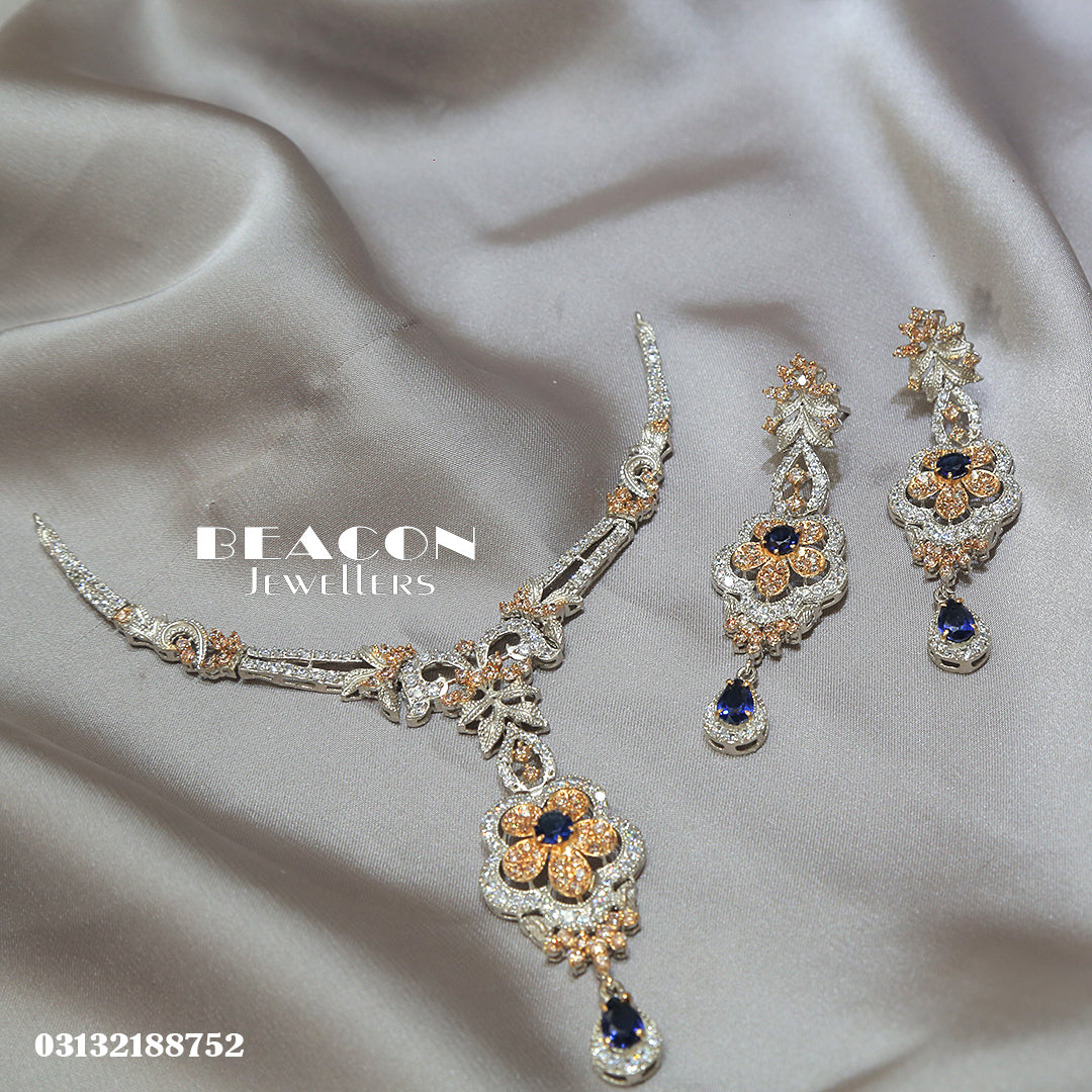 Necklace Set With Earrings
