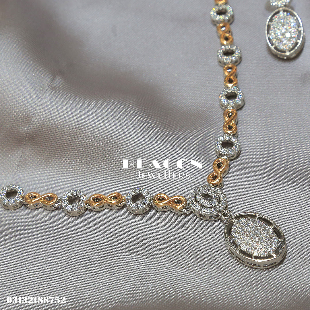 Necklace Set With Earrings