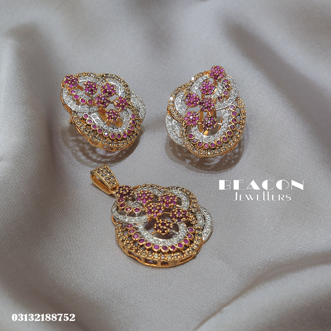 Locket and Earrings 23