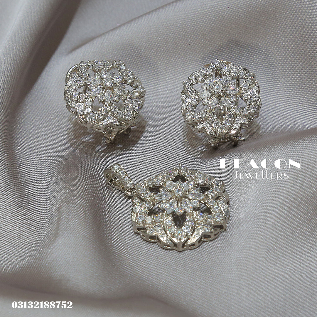 Locket and Earrings 22