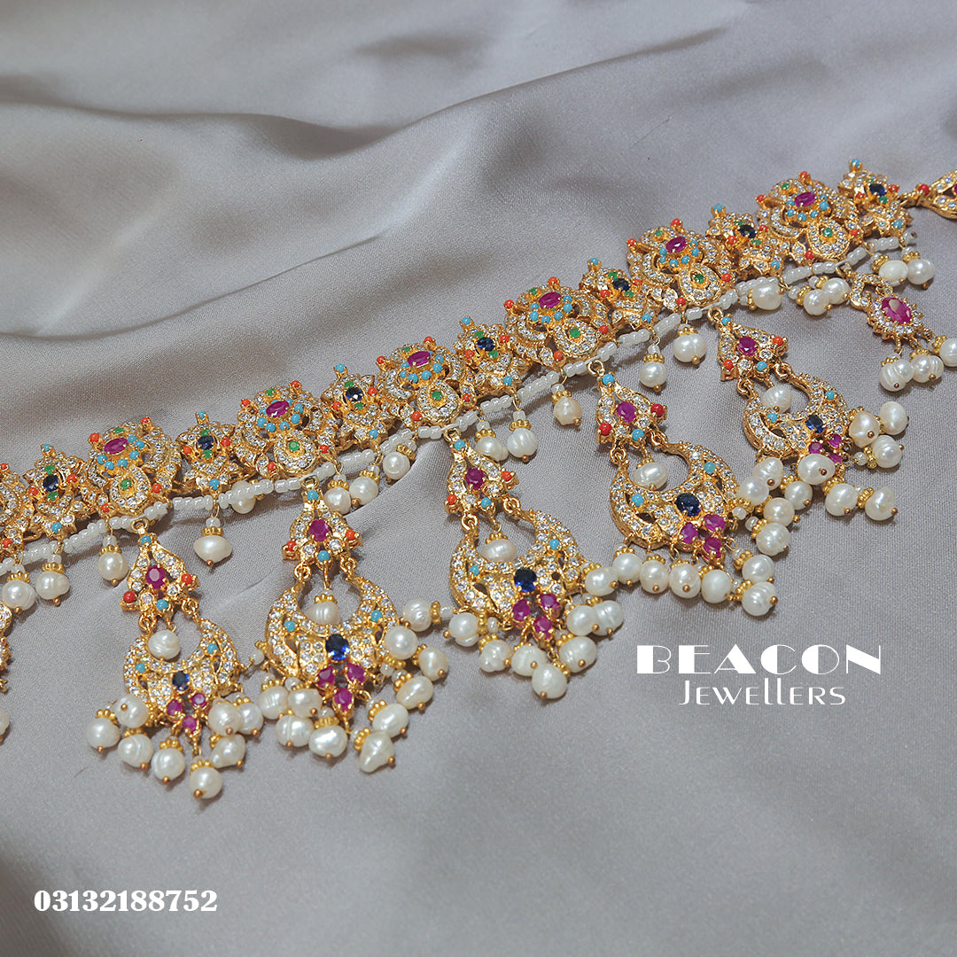 Choker and Earrings 01