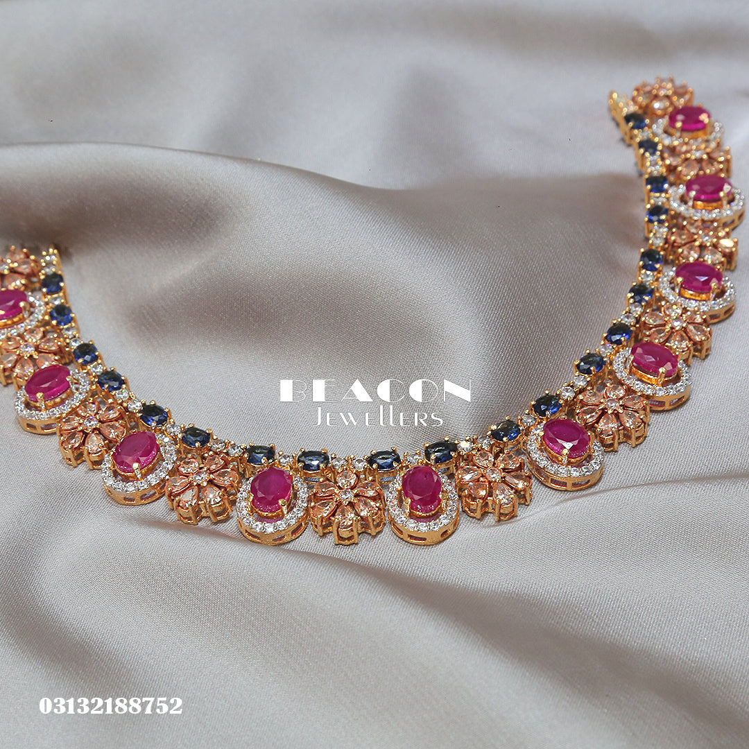 Necklace Set With Earrings
