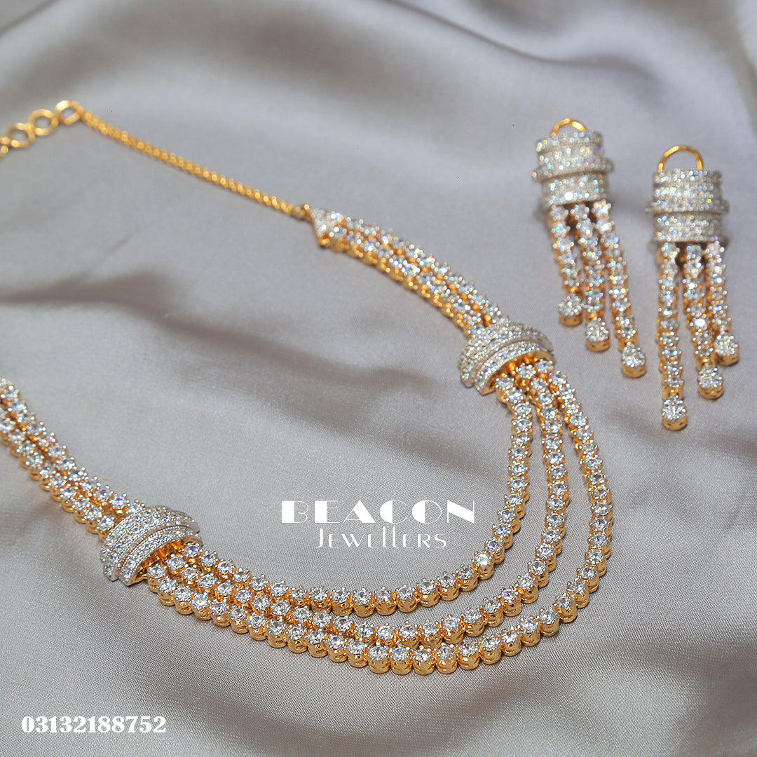 Necklace and Earrings