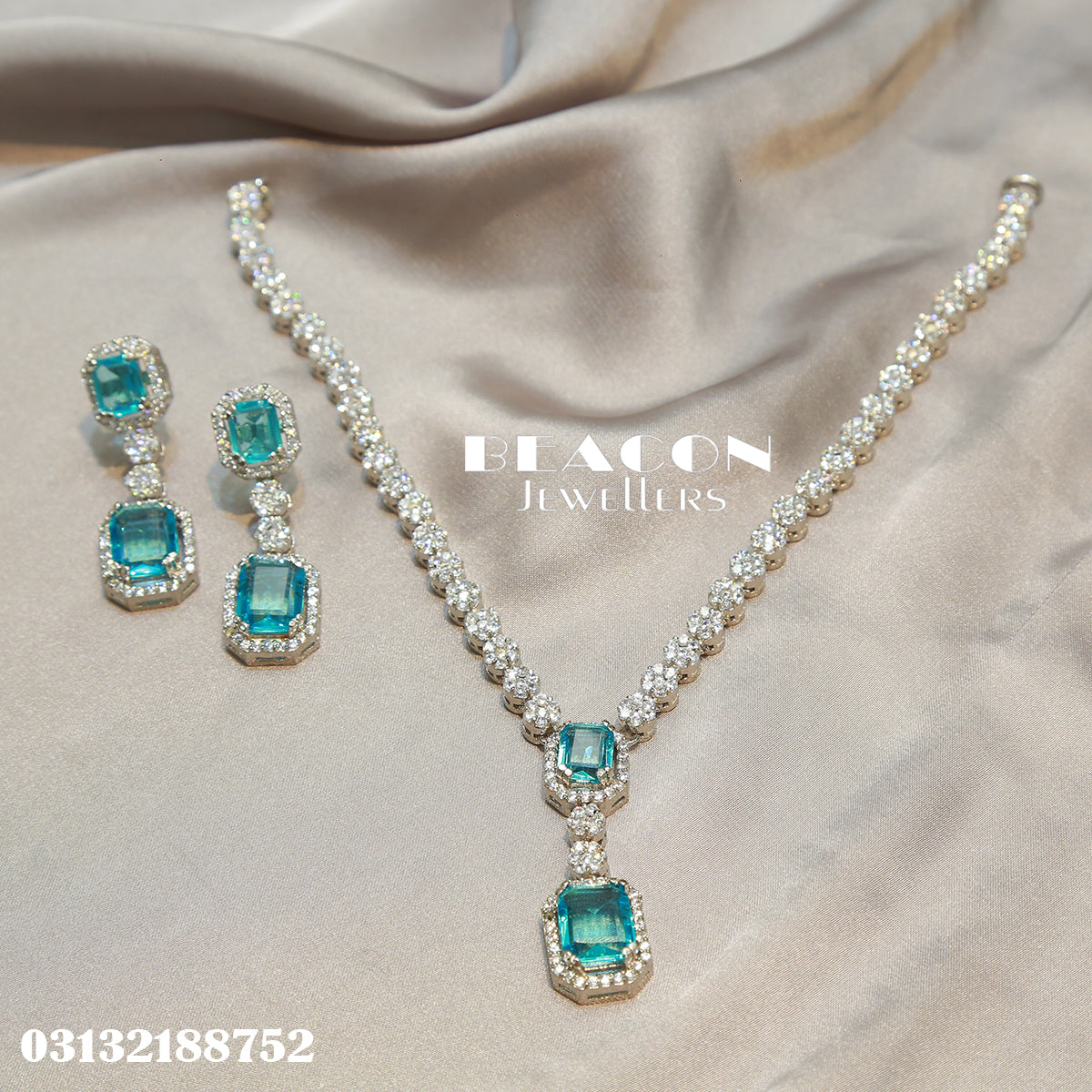 Necklace Set With Earrings