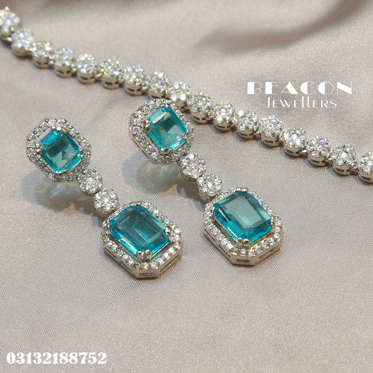 Necklace Set With Earrings