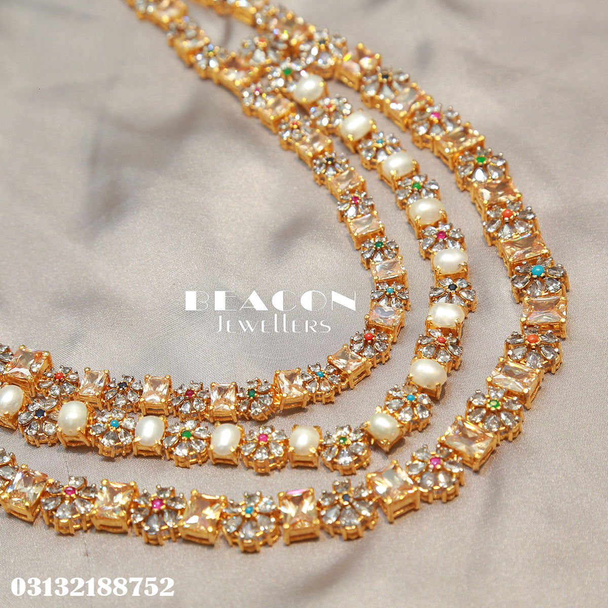 Mala Set With Earrings