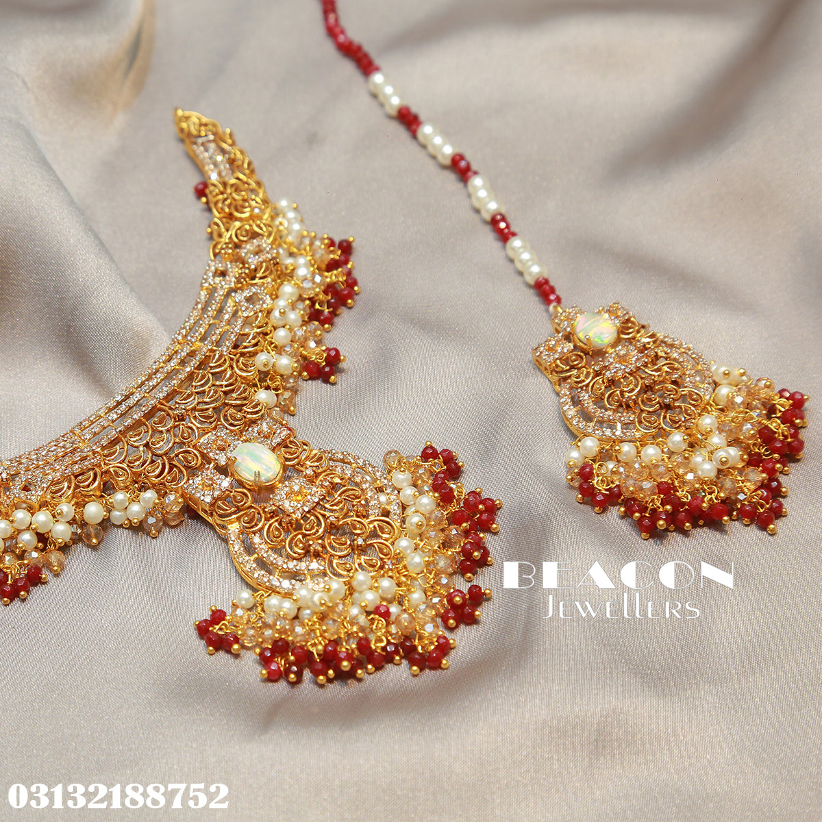 Necklace Set With Earrings TIka