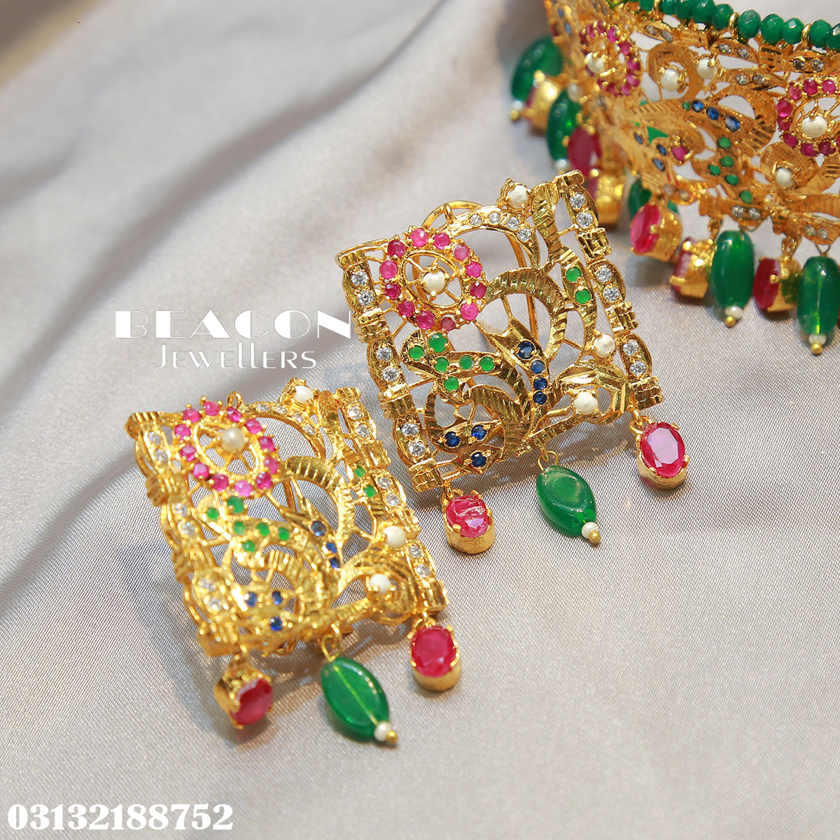 Choker With Earrings
