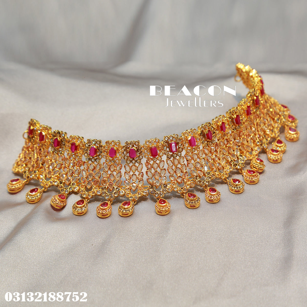 Choker Set With Earrings