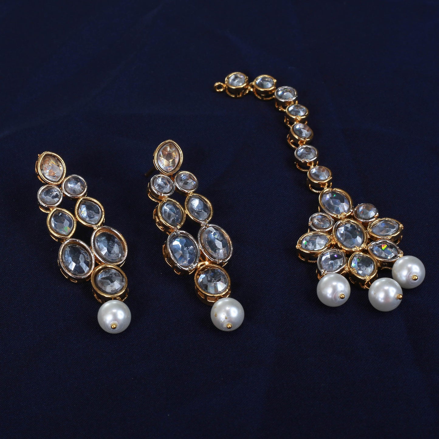 Necklace Set with Earrings , Tika