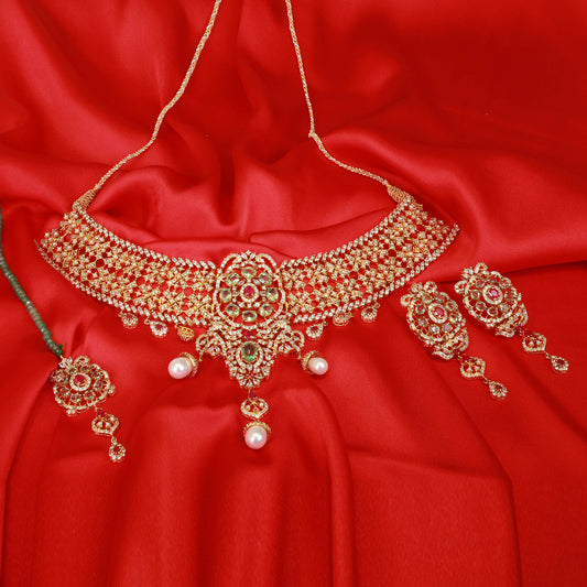 Necklace Set With Earrings Tika BA1013