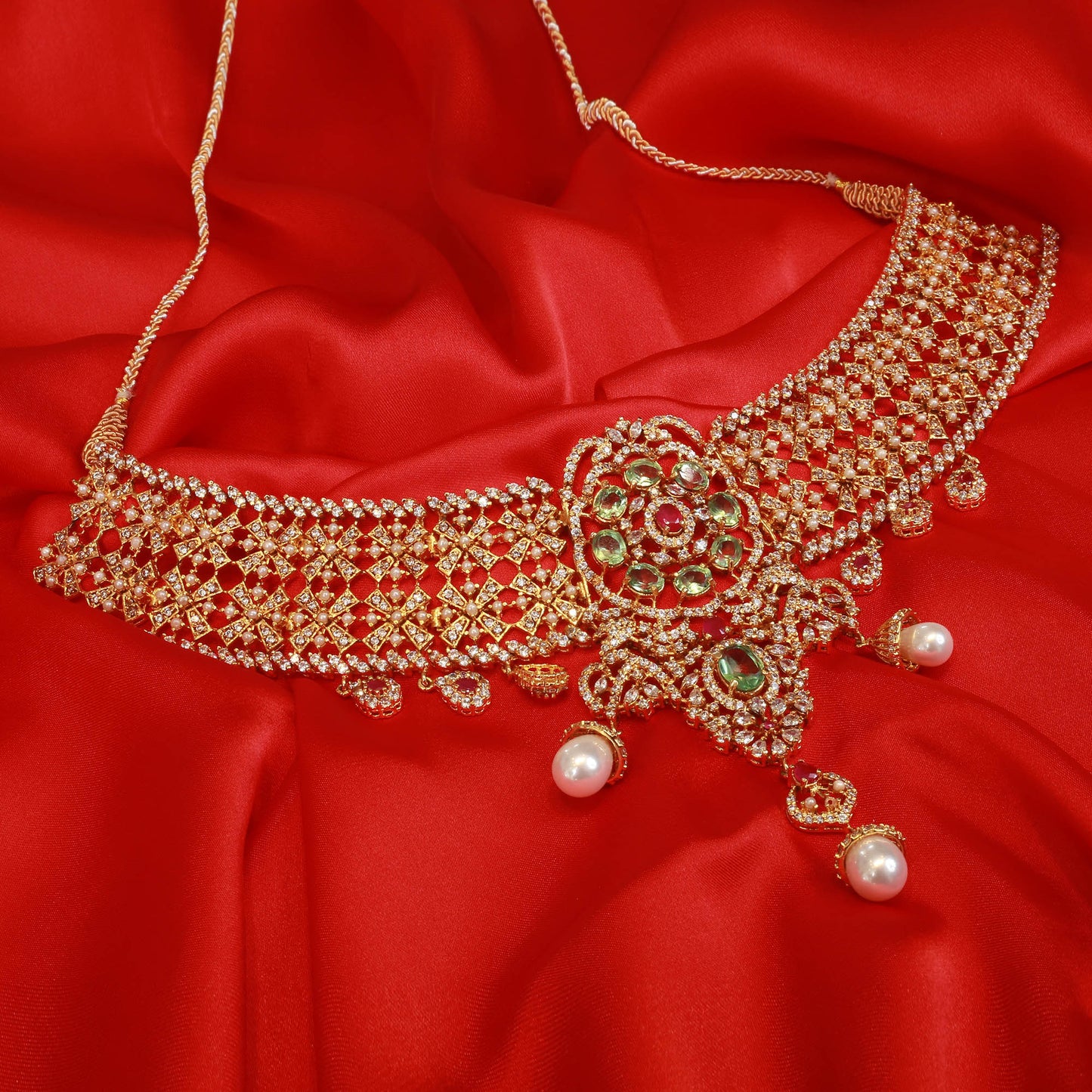Necklace Set With Earrings Tika BA1013