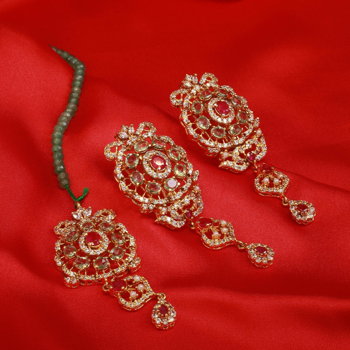Necklace Set With Earrings Tika BA1013