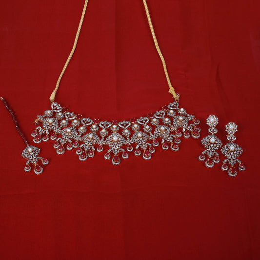 Necklace Set With Earrings Tika BA1014