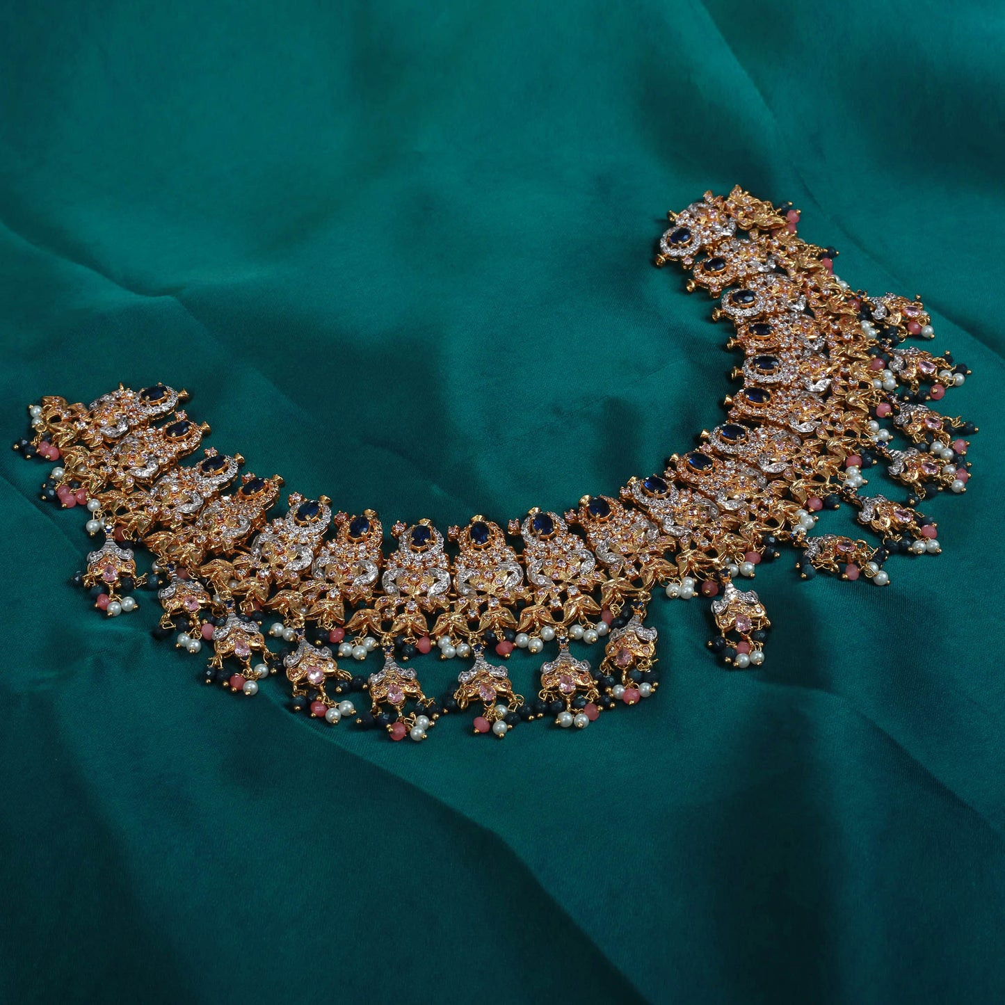 Necklace Set With Ring Earrings Tika