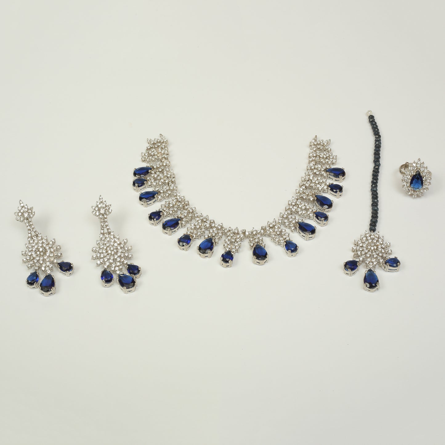 Necklace Set With Earrings Tika Ring