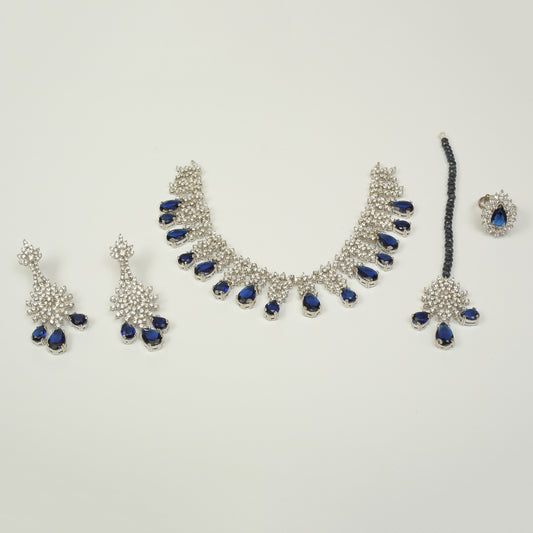 Necklace Set With Earrings Tika Ring