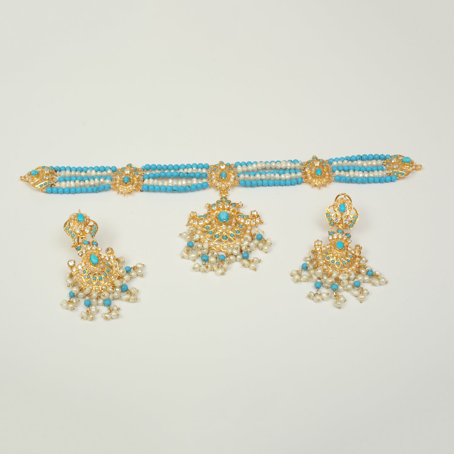 Choker Set With Earrings