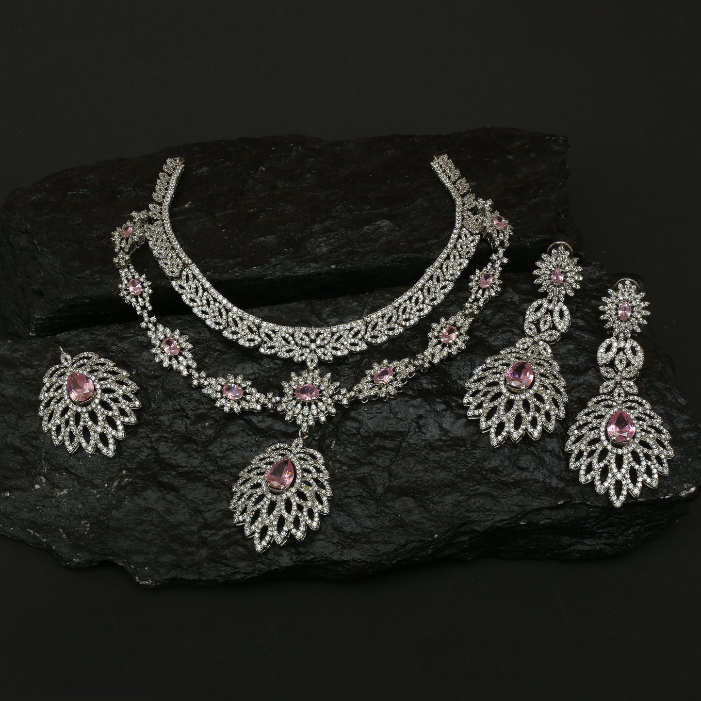 Necklace Set With Earrings