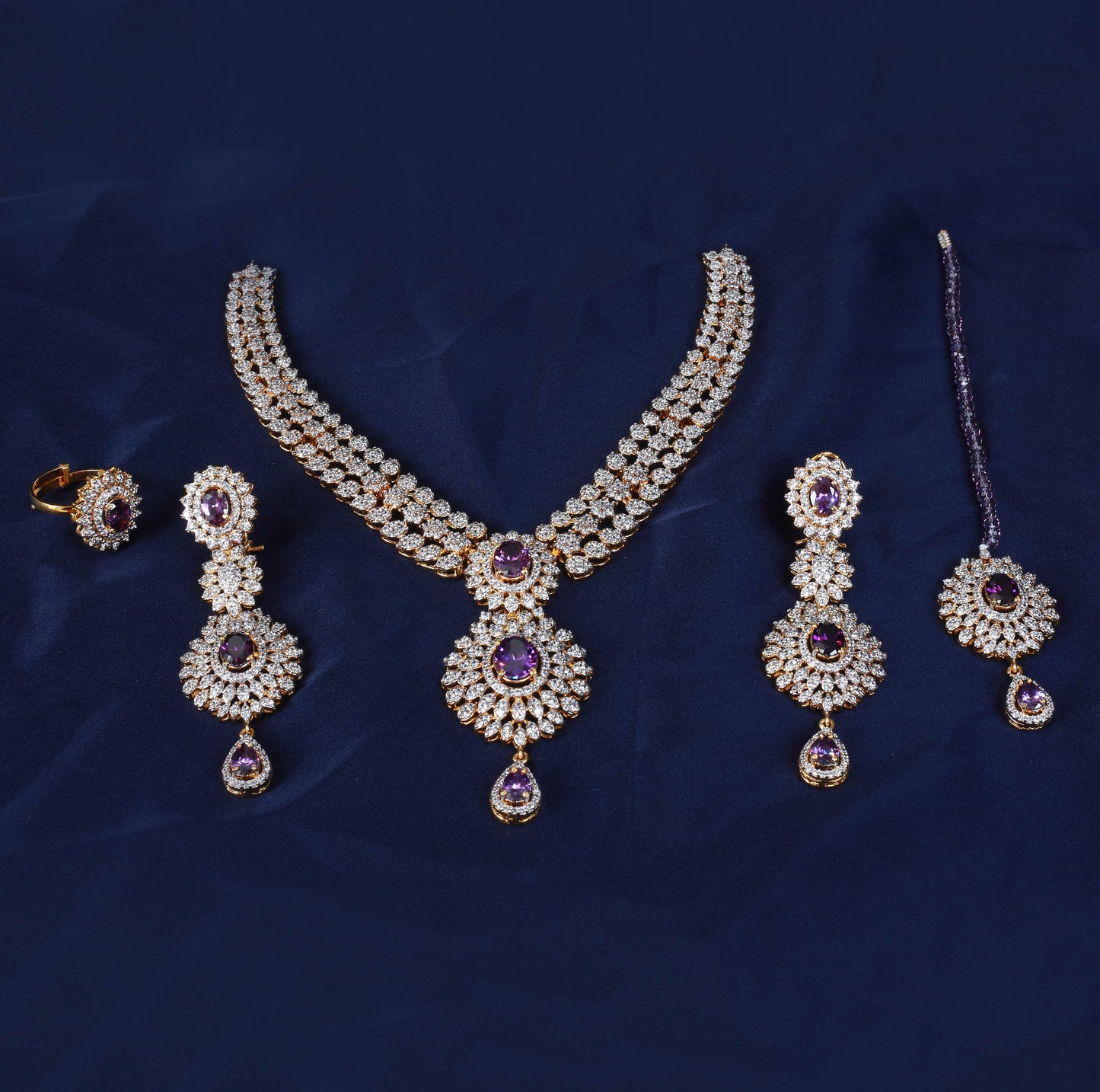 Necklace and Ring , Earrings , Tika