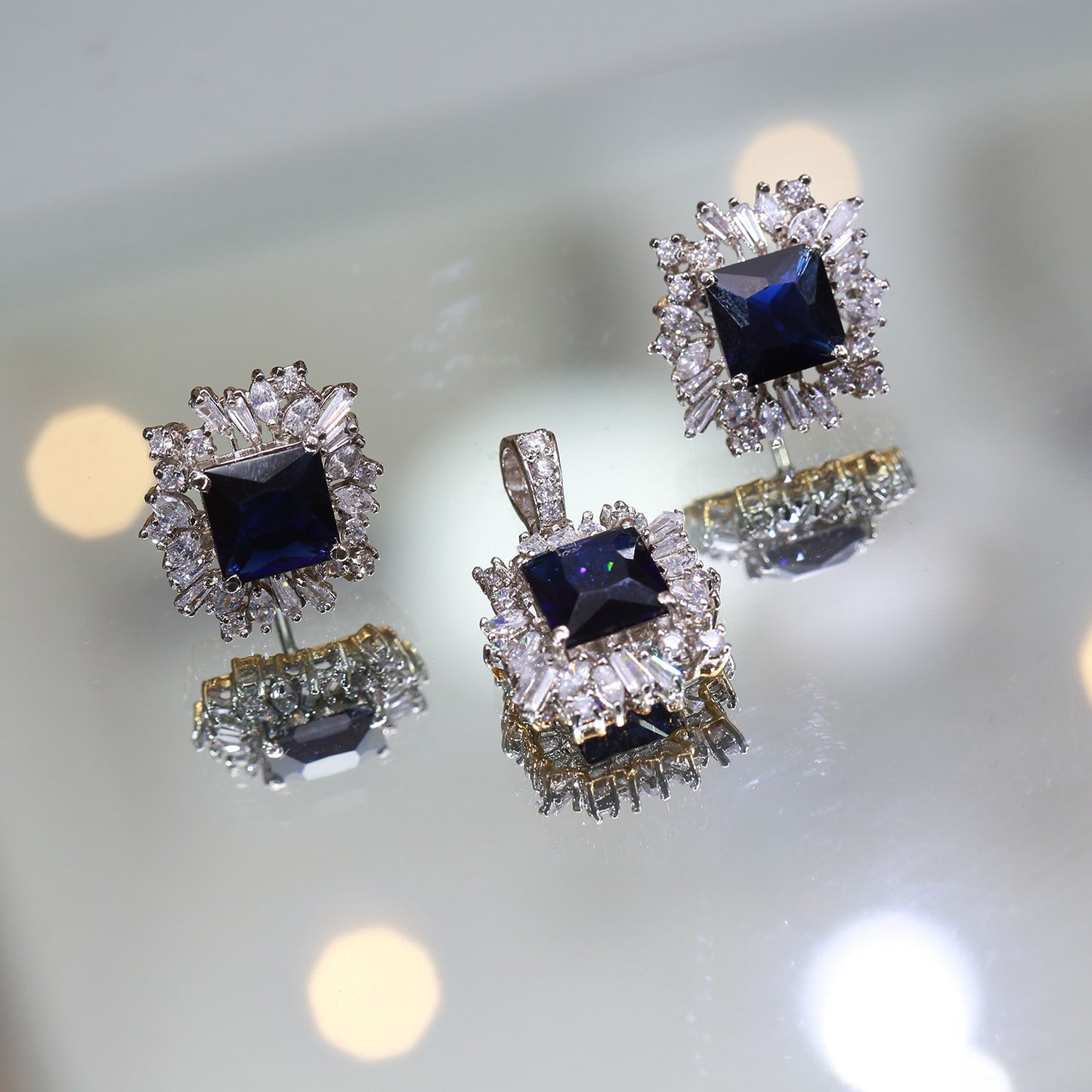 Locket and Earrings 83