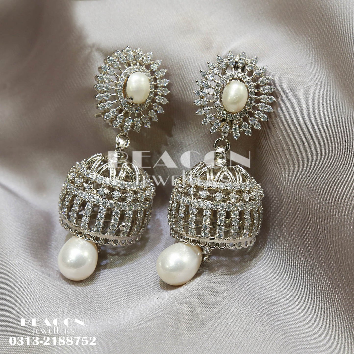 Necklace Set With Ring Tika and Earrings