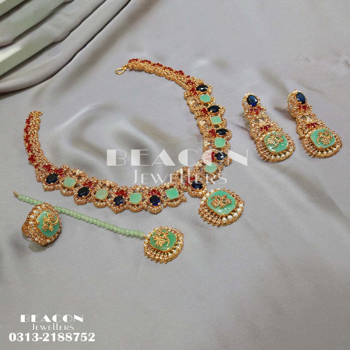 Necklace Set With Earrings Tika Rings