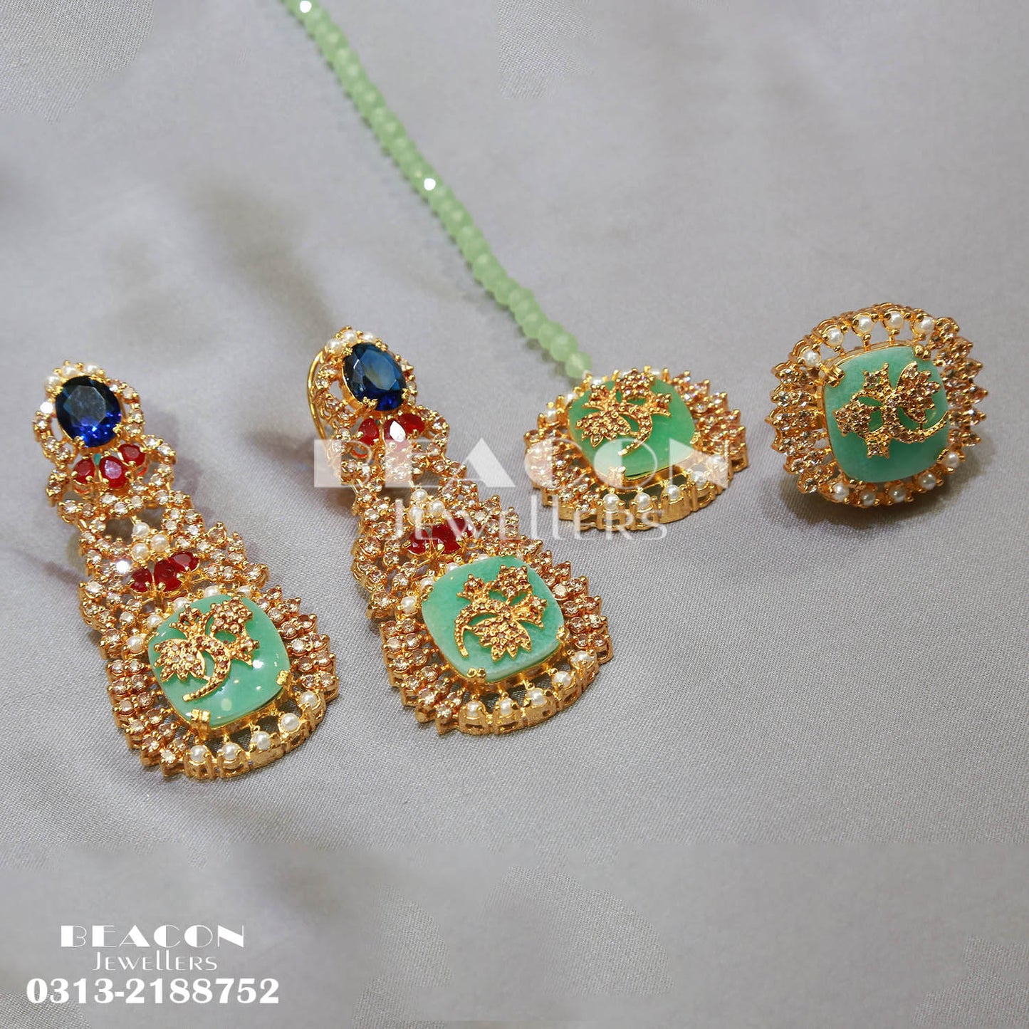 Necklace Set With Earrings Tika Rings