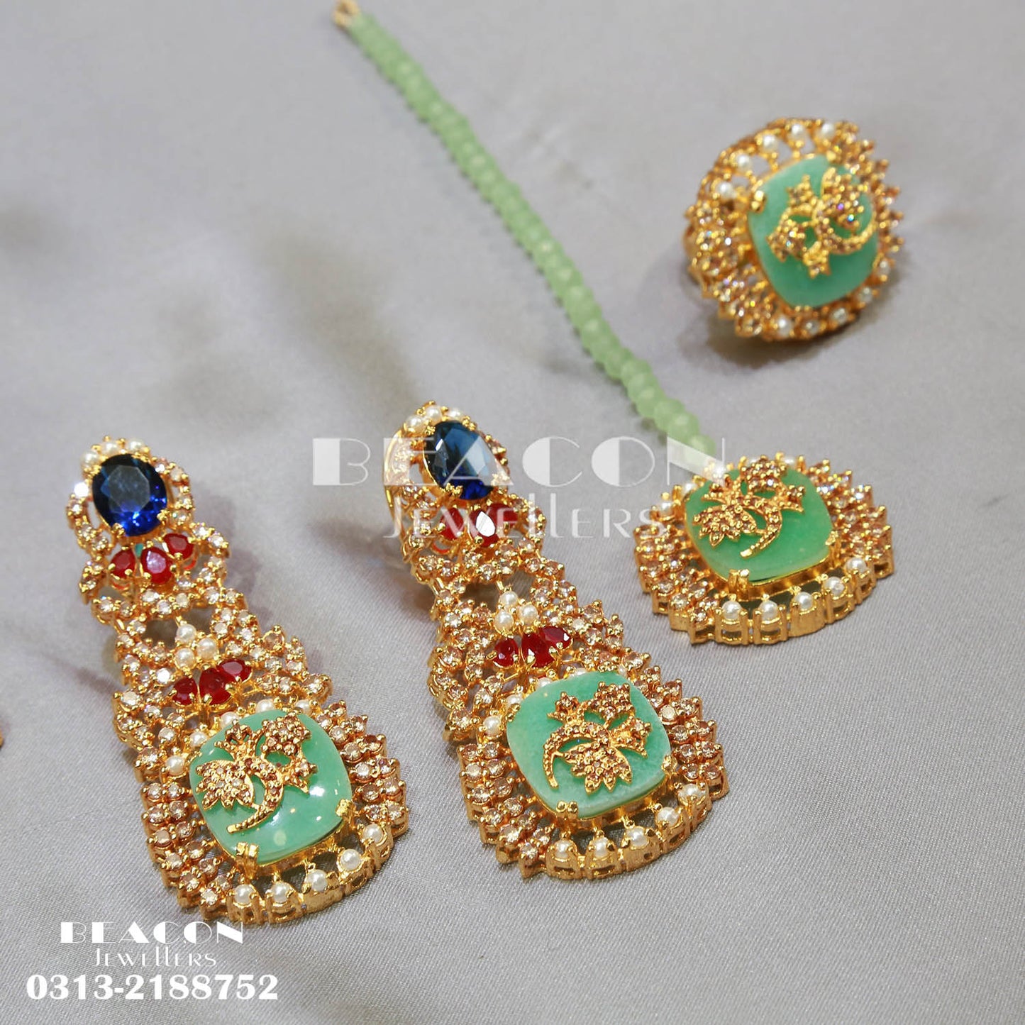 Necklace Set With Earrings Tika Rings